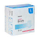 Unisex Adult Incontinence Brief McKesson Large Disposable Moderate Absorbency