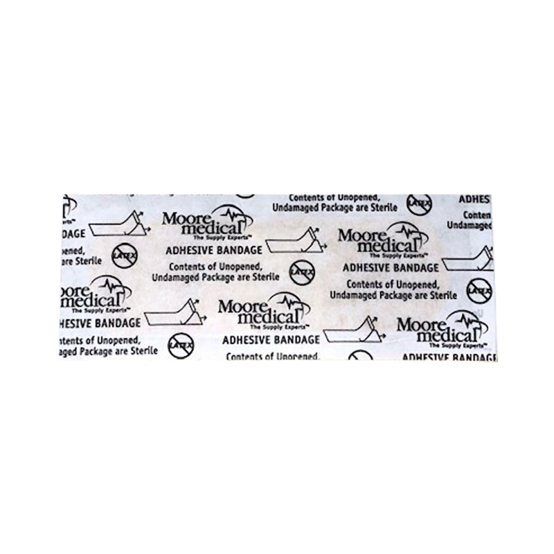 Adhesive Strip McKesson 1 X 3 Inch Plastic Sheer Sterile