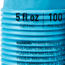 Drinking Cup McKesson 5 oz. Blue Polypropylene Disposable