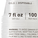 Drinking Cup McKesson 7 oz. Clear Polypropylene Disposable