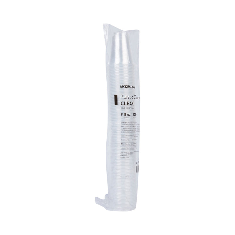 Drinking Cup McKesson 9 oz. Clear Polypropylene Disposable