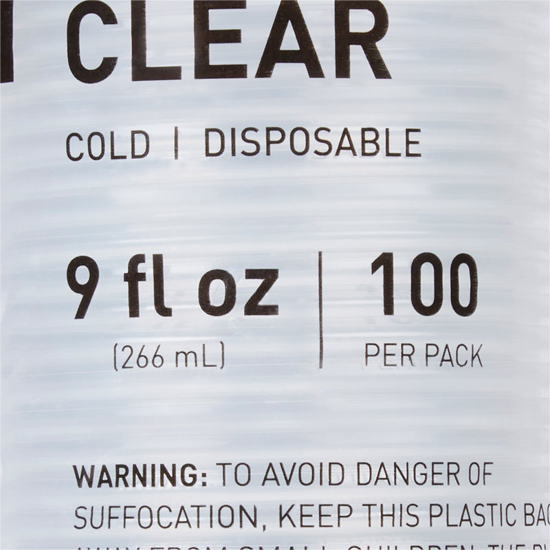 Drinking Cup McKesson 9 oz. Clear Polypropylene Disposable