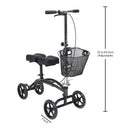 Knee Walker Adjustable Height McKesson Steel Frame 350 lbs. Weight Capacity 31 to 40 Inch Height