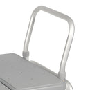 McKesson Knocked Down Bariatric Bath Transfer Bench Arm Rail 18-1/4 to 23-1/4 Inch Seat Height 500 lbs. Weight Capacity