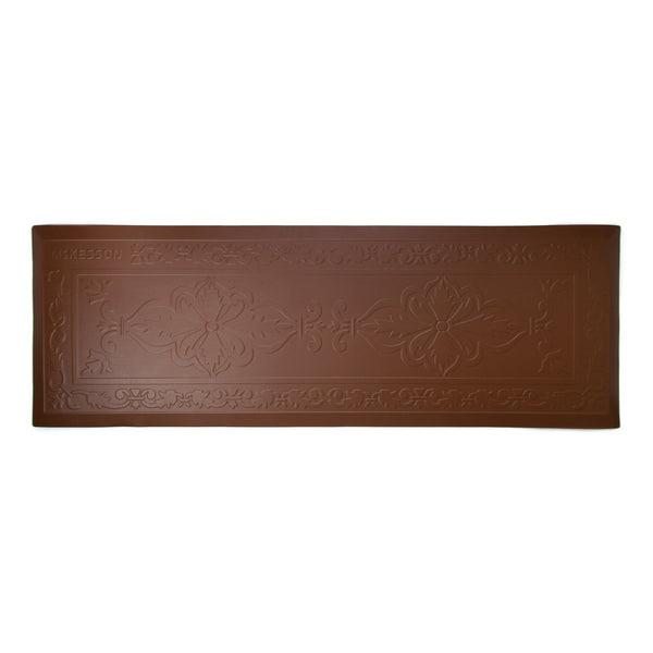 McKesson Fall Prevention Mat PVC / Foam 24 X 70 X 0.7 Inch