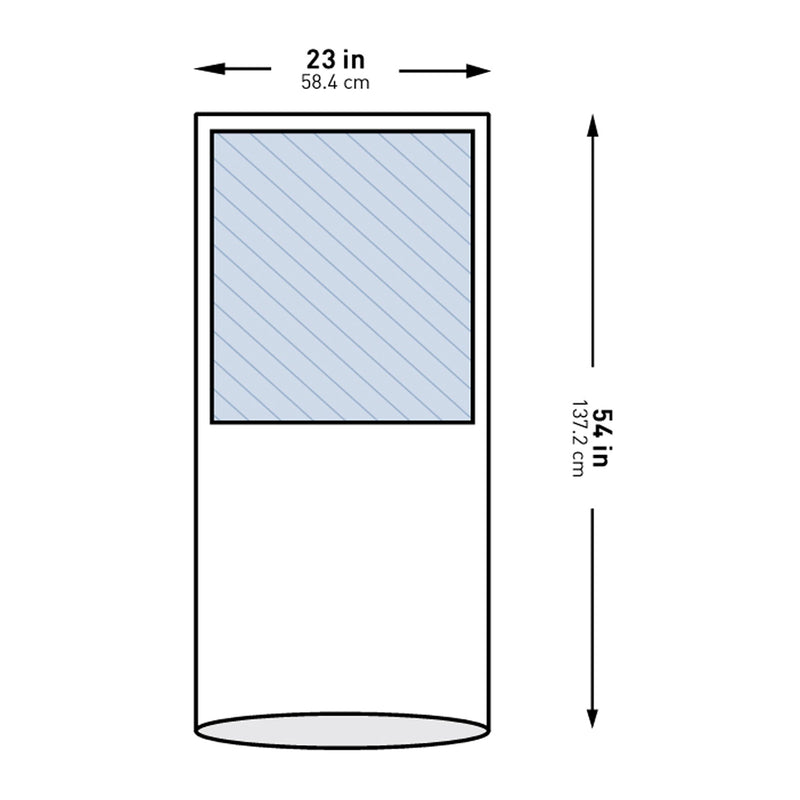 Mayo Stand Cover McKesson 23 X 54 Inch For Mayo Stand