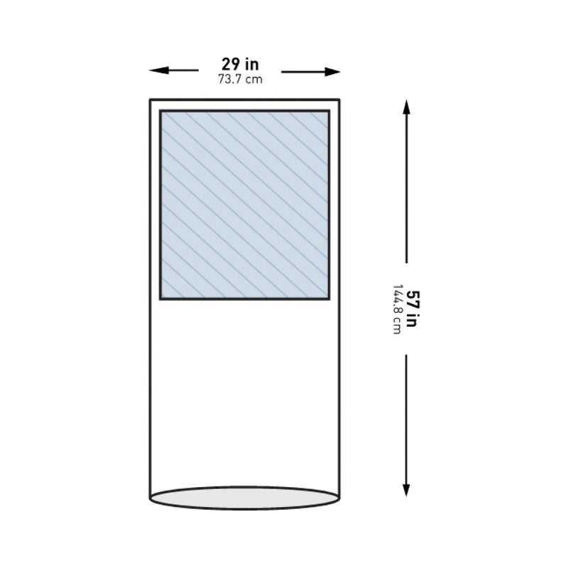 Mayo Stand Cover McKesson 29.5 X 57 Inch For Mayo Stand