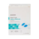 Heel Cup McKesson U-Shaped Silicone Female 5-1/2 to 9-1/2 / Male 5 to 9 Blue / Clear