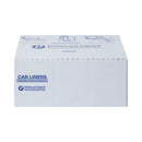 Trash Bag McKesson 30 gal. White LLDPE 0.70 mil 30 X 36 Inch Star Seal Bottom Coreless Roll