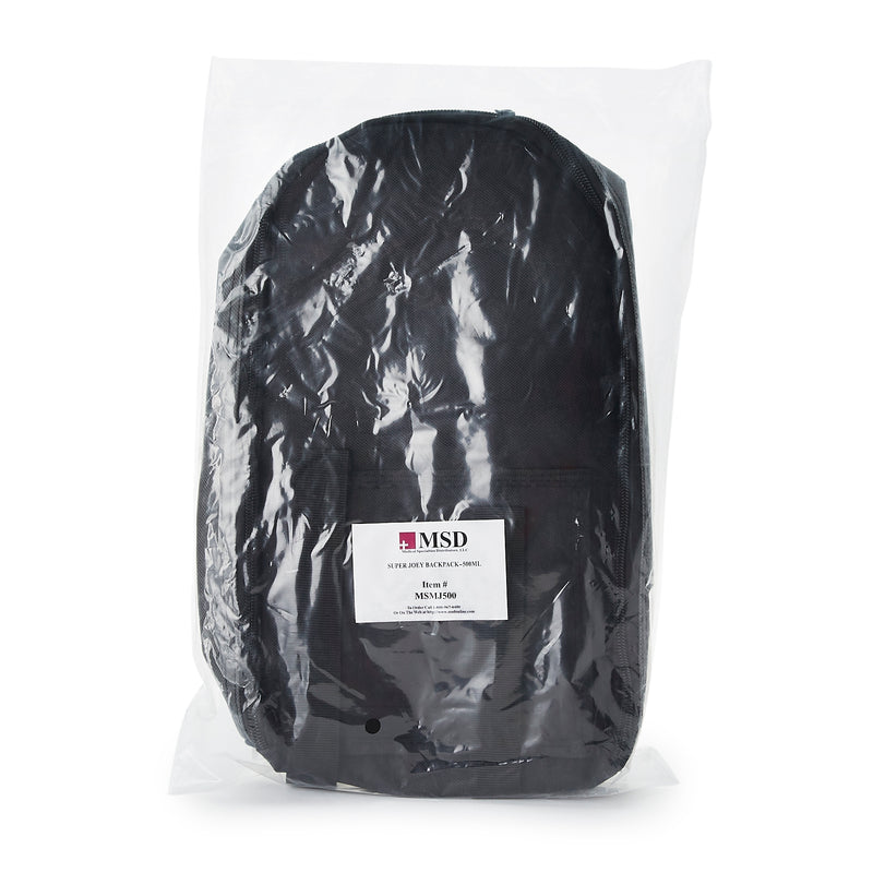 Feeding Pump Backpack McKesson Black, Pump Pocket, Outside View Window, Solution Wrap, Support Straps, 2 X 8 X 13 Inch