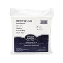 Cleanroom Wipe McKesson ISO Class 5 20 Count Bag 12 X 12 Inch Sterile Disposable