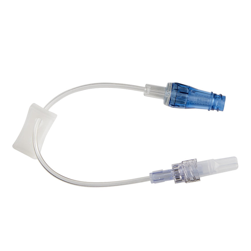 IV Extension Set McKesson Needle-Free Port Small Bore 7 Inch Tubing Without Filter Sterile