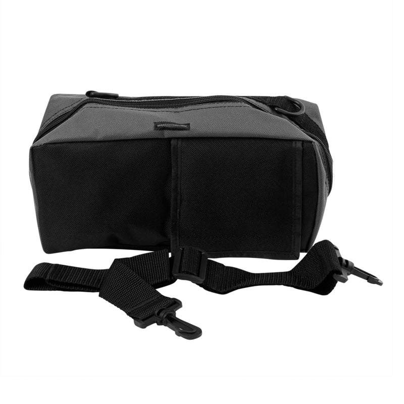 Feeding Pump Pouch McKesson Shoulder Style, Black, Pump Pocket, Outside View Window, 3 X 5 X 11 Inch