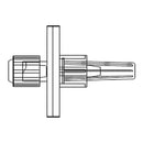Syringe Disc Filter McKesson 0.2 Micron, Sterile, Male / Female Luer-Lock PES