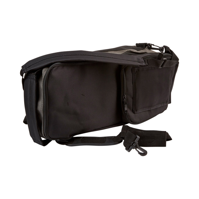 Feeding Pump Pouch McKesson Black, Capacity 1000 to 2000 mL, Pump Pocket, Outside Window, 3 X 9 X 18 Inch