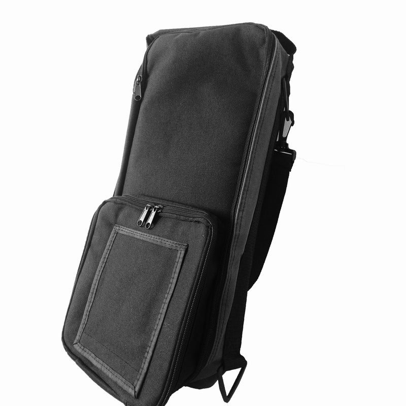 Feeding Pump Pouch McKesson Black, Capacity 1000 to 2000 mL, Pump Pocket, Outside Window, 3 X 9 X 18 Inch