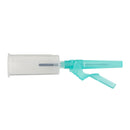 McKesson Prevent® HT Blood Collection Needle with Holder 21 Gauge 1-1/4 Inch Needle Length Safety Needle Without Tubing Sterile