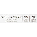 Laundry Bag McKesson Water Soluble 30 to 35 gal. Capacity 28 X 39 Inch