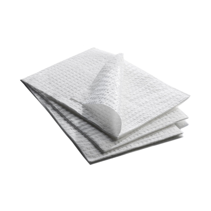 Dental Bib McKesson 13-1/2 X 18 Inch White NonSterile