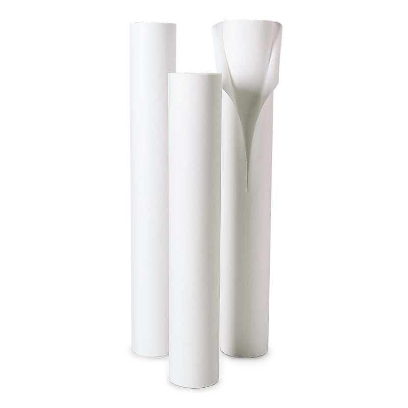 Table Paper McKesson 24 Inch Width 125 Foot Length White Crepe