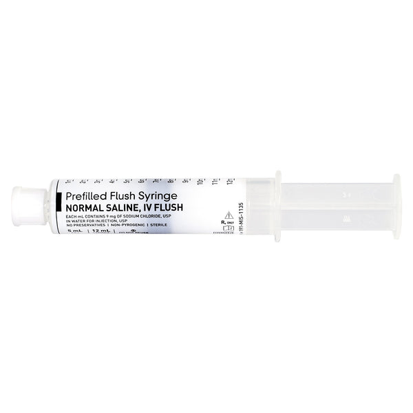 Med Stream® Sodium Chloride, Preservative Free 0.9% IV Solution 5 mL Fill in 12 mL