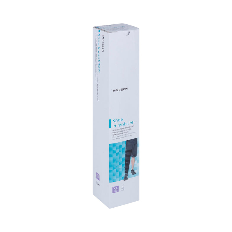 Knee Immobilizer McKesson X-Large Up to 36 Inch Thigh Circumference 20 Inch Length Left or Right Knee