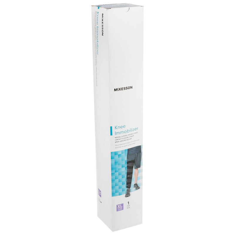 Knee Immobilizer McKesson X-Large Up to 36 Inch Thigh Circumference 24 Inch Length Left or Right Knee