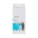 Wrist Brace with Abducted Thumb McKesson Aluminum / Foam / Spandex / Plastic Right Hand Black Small