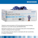 Exam Glove McKesson Confiderm® LDC X-Large NonSterile Nitrile Standard Cuff Length Fully Textured Blue Chemo Tested / Fentanyl Tested