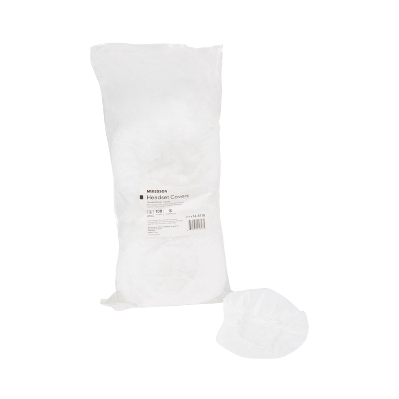 Sanitary Headset Cover McKesson Small For Earmuff of Most Headphones