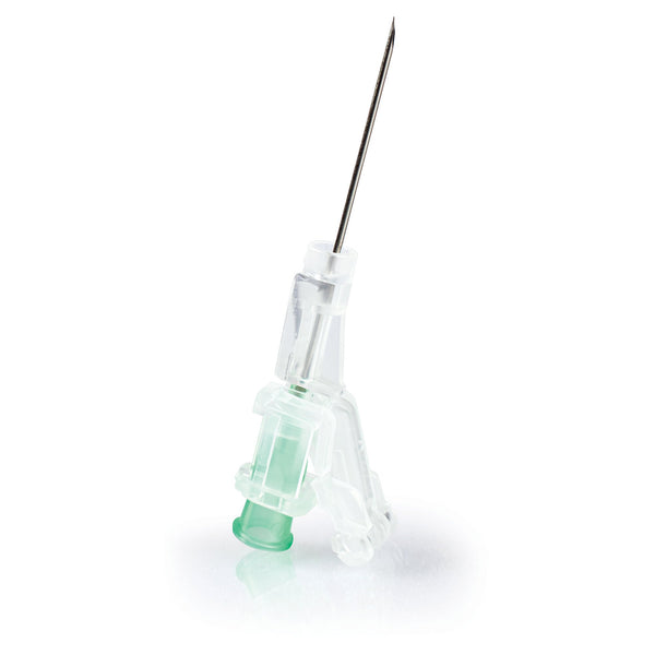 Safety Hypodermic Needle McKesson Prevent SG 1 Inch Length 21 Gauge Thin Wall Sliding Safety Needle