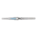 Peripheral IV Catheter McKesson Prevent® R 22 Gauge 1 Inch Straight Hub Non Blood Control Push Button Safety