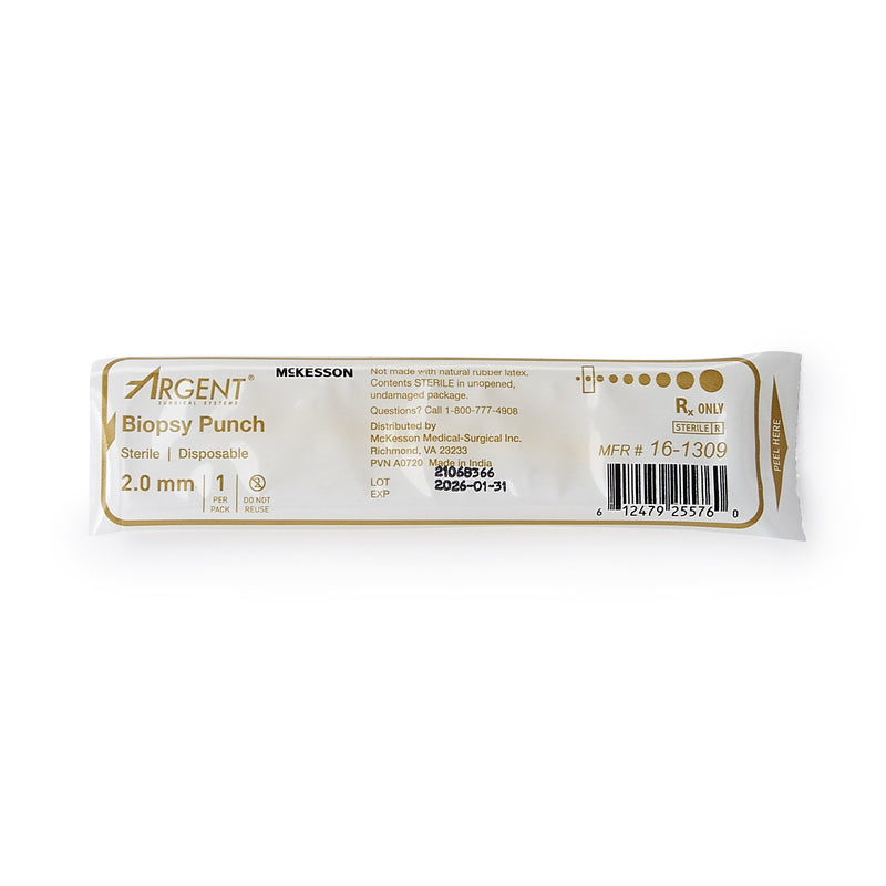 Biopsy Punch McKesson Argent™ Dermal 2 mm