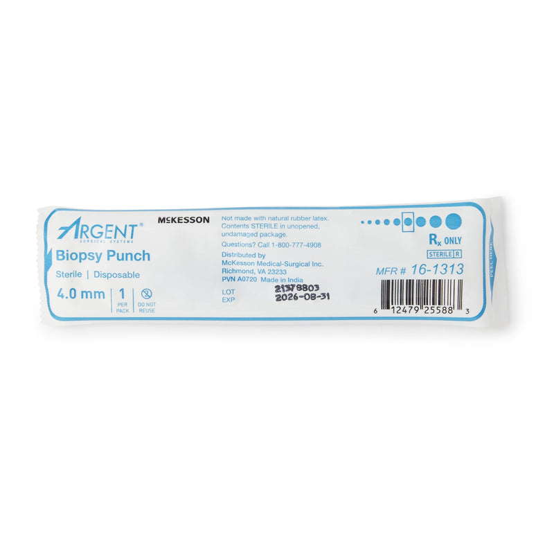 Biopsy Punch McKesson Argent™ Dermal 4 mm