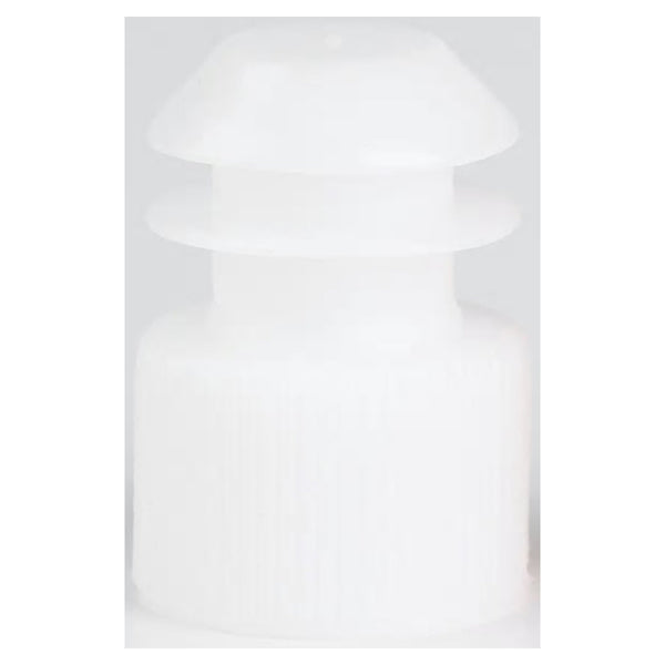 McKesson Tube Closure Polyethylene Flanged Plug Cap White 13 mm For Use with 13 mm Blood Drawing Tubes, Glass Test Tubes, Plastic Culture Tubes NonSterile
