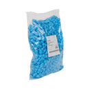 McKesson Tube Closure Polyethylene Flanged Plug Cap Blue 16 mm For Use with 16 mm Blood Drawing Tubes, Glass Test Tubes, Plastic Culture Tubes NonSterile