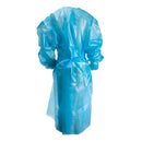 Chemotherapy Procedure Gown McKesson 2X-Large Blue NonSterile AAMI Level 2 / ASTM D6978 Disposable