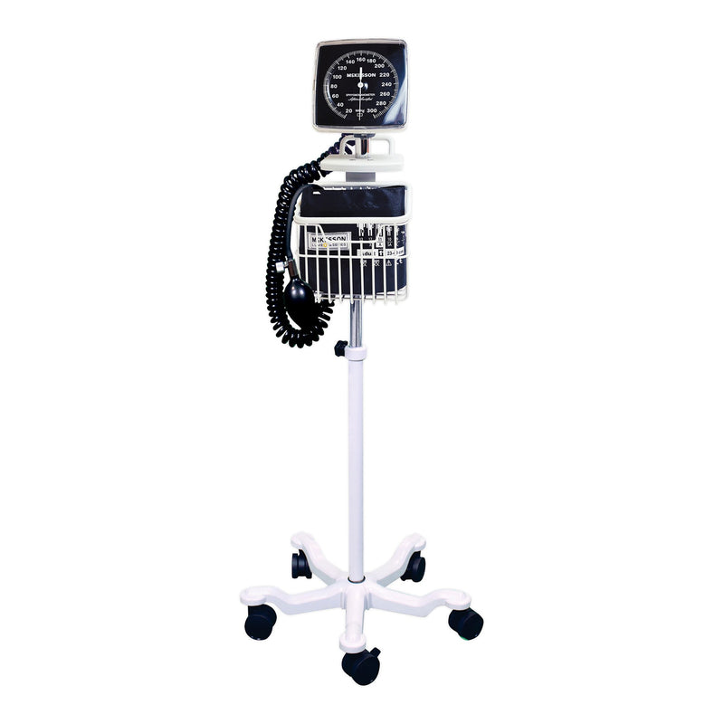 Aneroid Sphygmomanometer Unit McKesson LUMEON™ Adult Cuff Nylon Cuff 23 - 40 cm Mobile