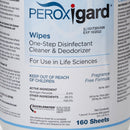 Surface Disinfectant McKesson Peroxide Based Manual Pull Wipe 160 Count Canister Light Almond Scent NonSterile