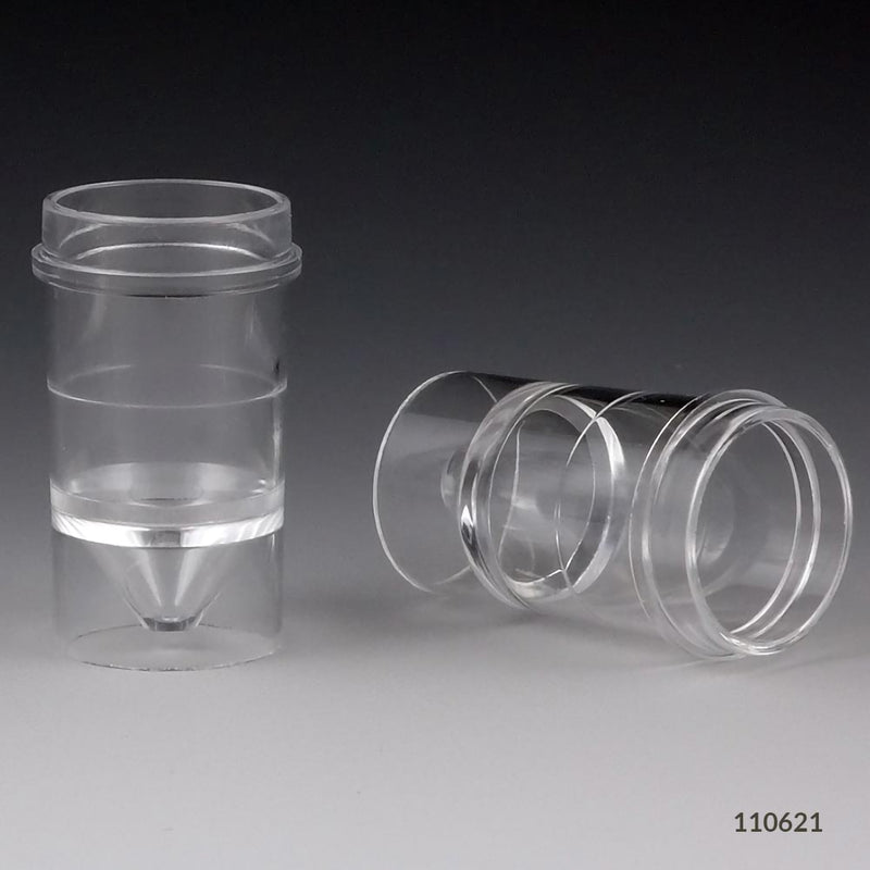 McKesson Sample Cup 2 mL, Clear, 16 X 24 mm, Without Caps