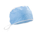 Surgeon Cap McKesson One Size Fits Most Blue Tie Closure