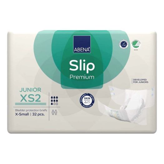Abena Slip Premium Junior XS2 Incontinence Brief, Extra Small, Case of 128