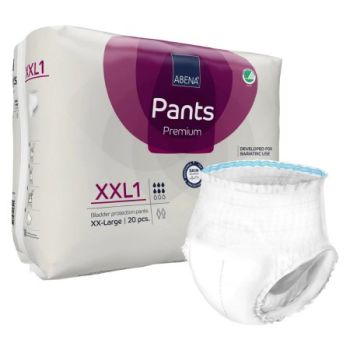 Abena Premium Pants XXL1 Incontinence Underwear, XXL, Case of 80