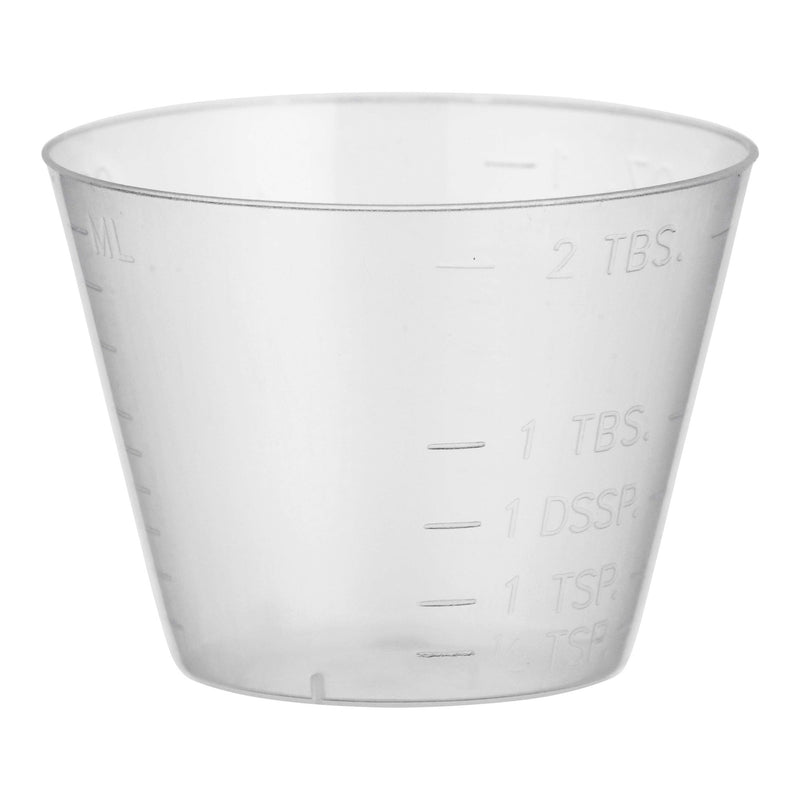 Medicine Cup McKesson 1 oz. Translucent Plastic Disposable NonSterile