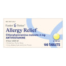 Allergy Relief Foster & Thrive™ 4 mg Strength Tablet 100 per Bottle