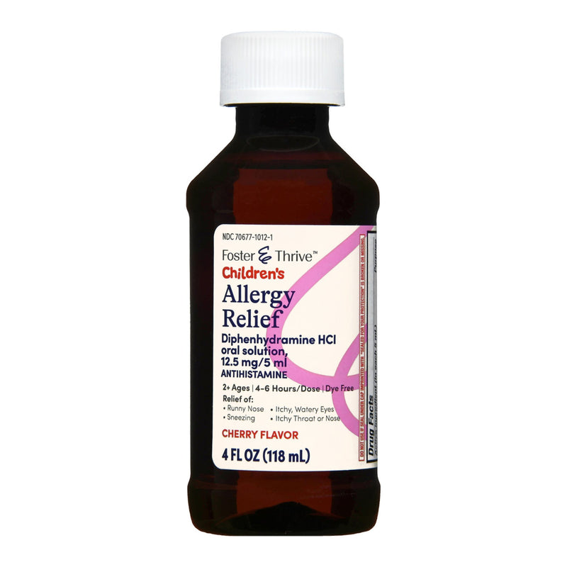 Children's Allergy Relief Foster & Thrive™ 12.5 mg / 5 mL Strength Liquid 4 oz.