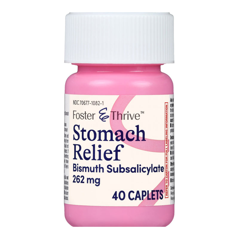 Anti-Diarrheal Foster & Thrive™ 262 mg Strength Caplet 40 per Bottle