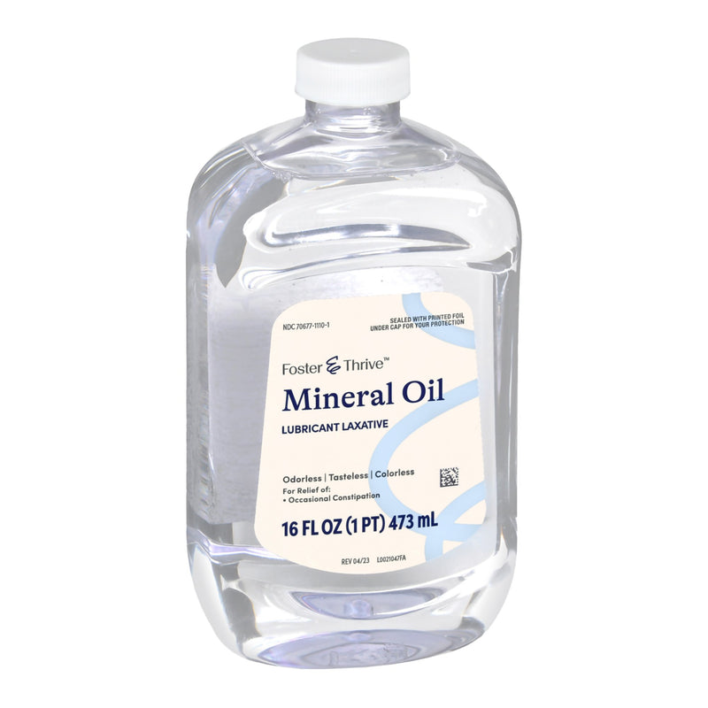 Laxative Foster & Thrive™ Liquid 16 oz. 99.9% Strength Mineral Oil