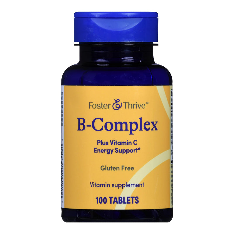 Multivitamin Supplement Foster & Thrive™ Vitamin B / Ascorbic Acid Tablet 100 per Bottle