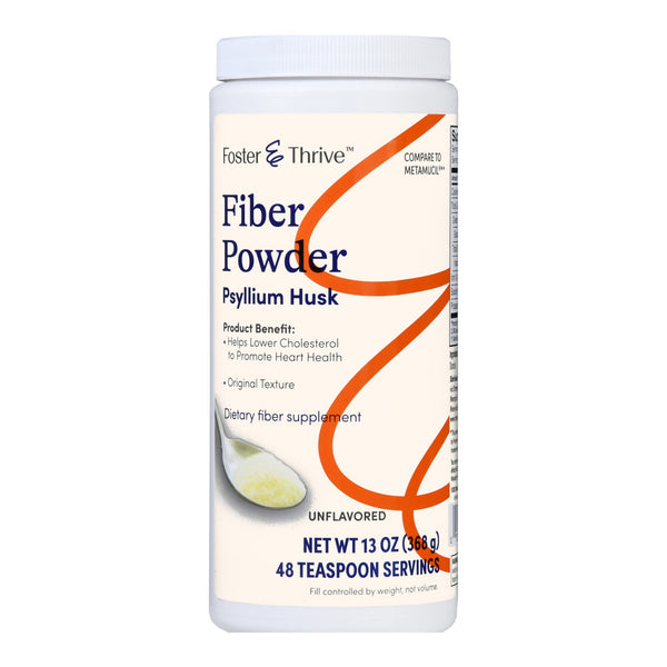 Fiber Supplement Foster & Thrive™ Original Flavor Powder 13 oz. Psyllium Husk